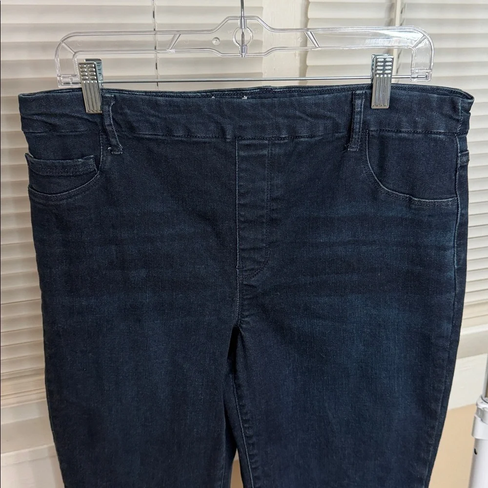 Time and Tru Deep Indigo Pull On Jeans - Picture 3 of 7